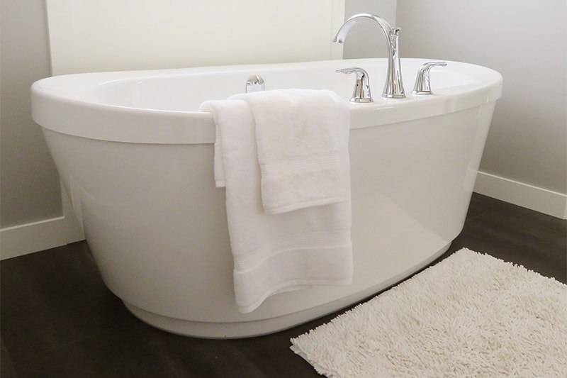 Bathroom Cleaning.